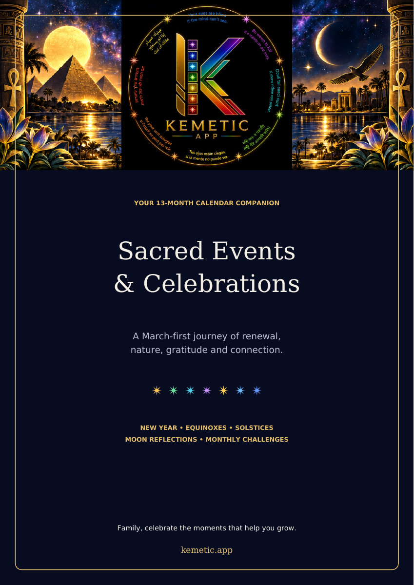 Sacred Events Guide cover preview