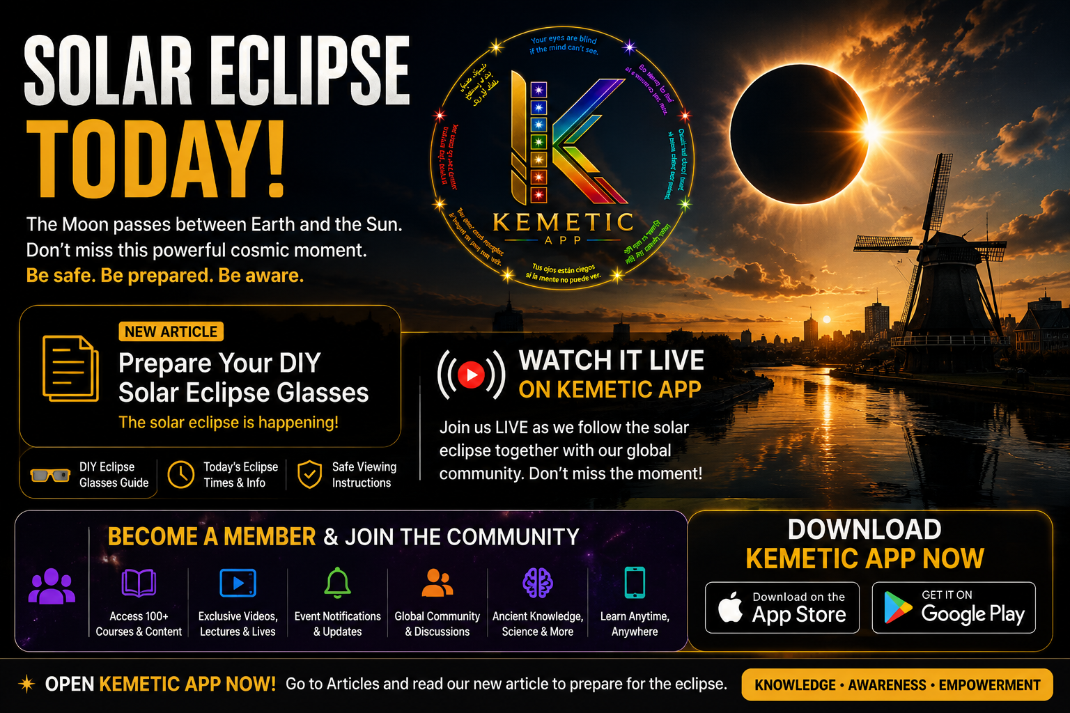 Prepare Your DIY Solar Eclipse Glasses — The Solar Eclipse Is Happening