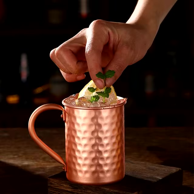 100% Copper Moscow Mule Mugs – Durable, Health-Boosting Copper Drinkware