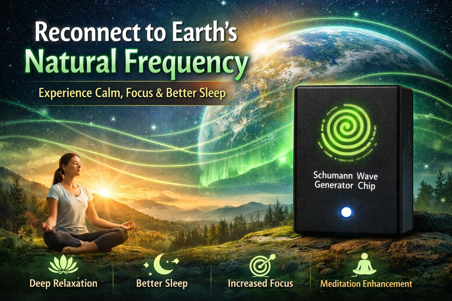 Schumann Wave Generator – Align Mind, Body & Energ