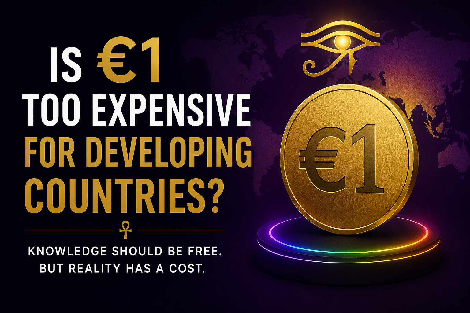 Is €1 Too Expensive for People in Developing Count