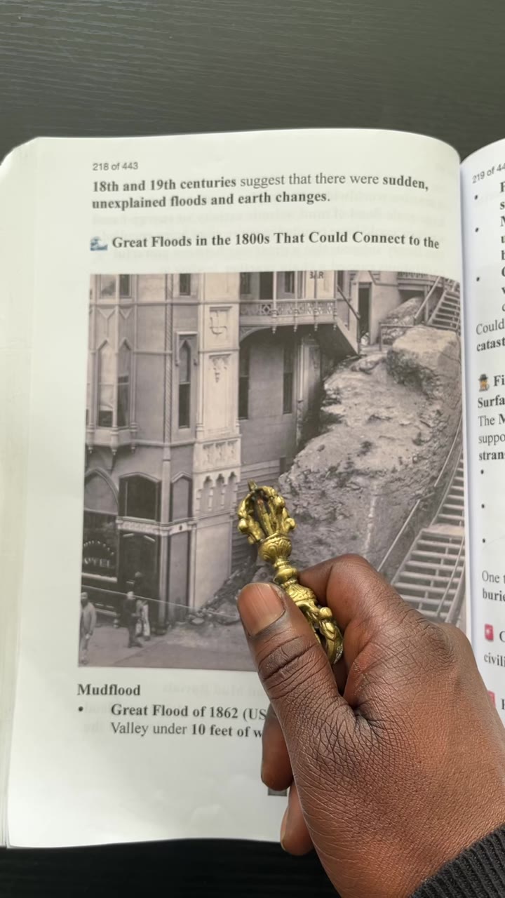 This means The great flood is real!