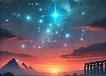 The Heliacal Rising of Sirius and Visible Alignments of the Orion Constellation